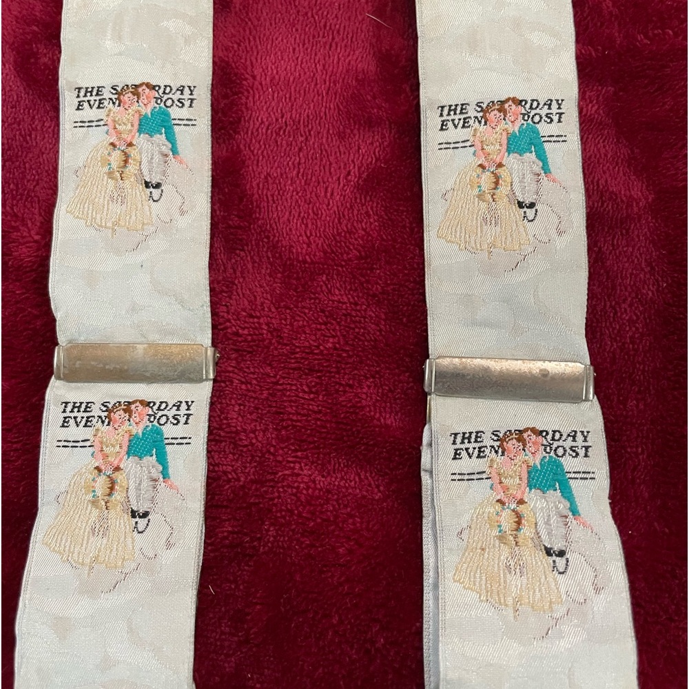 Norman Rockwell “The Saturday Evening Post” Suspenders